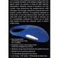 Adam & Eve Rechargeable Couples Penis Ring - Blue - SEXYEONE 