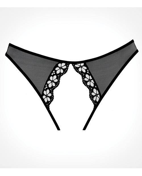 image of product,Adore Mirabelle Plum Panty Black O-s - SEXYEONE 