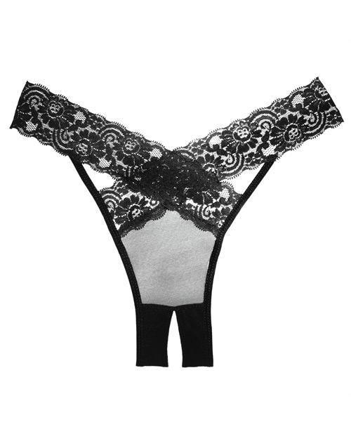 image of product,Adore Sheer & Lace Desire Panty O/s - SEXYEONE 