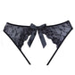 Adore Sheer Teaz Open Panty Black O-s - SEXYEONE