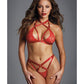 Adore The Sweetest Strappy Lace Bra & Panty O/s - SEXYEONE 