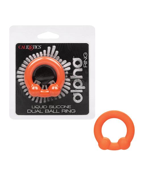 product image, Alpha Liquid Silicone Dual Ball Ring - SEXYEONE