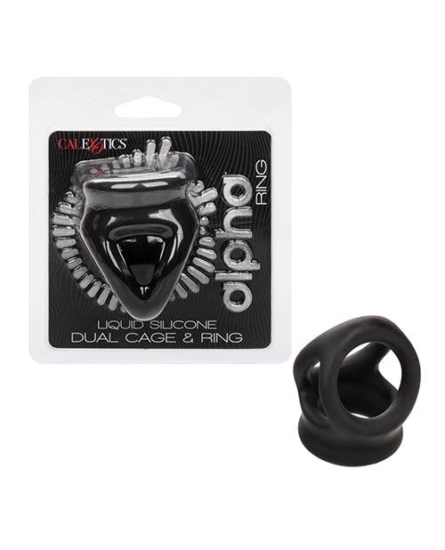 product image, Alpha Liquid Silicone Dual Cage & Ring - SEXYEONE