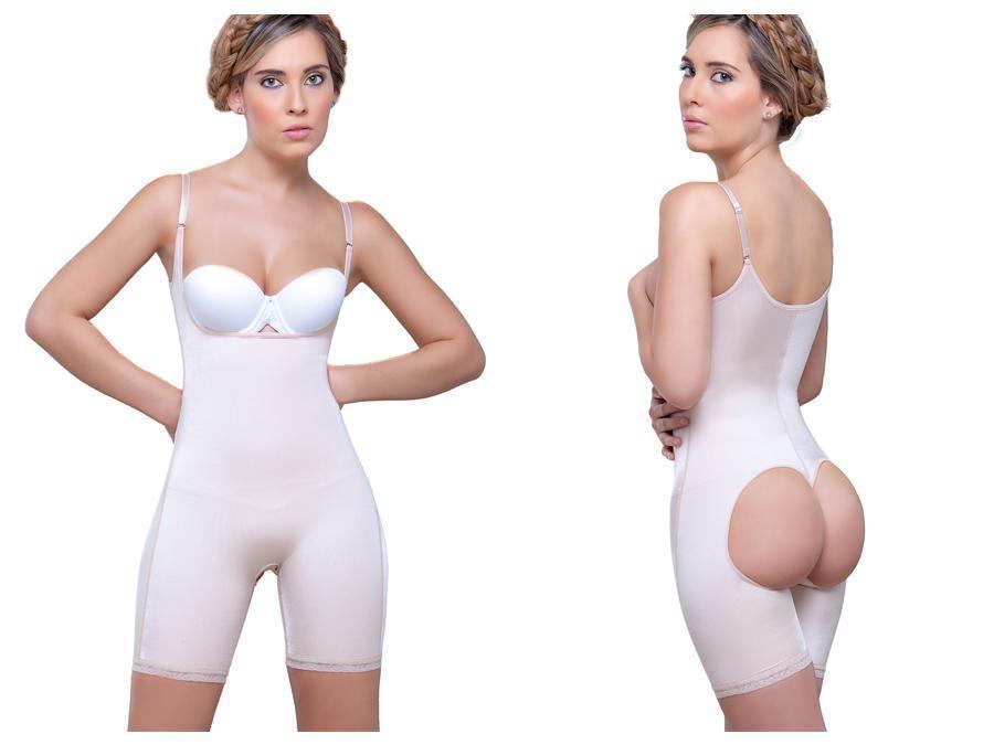 image of product,Amelie Open Bottom Mid thigh Shaper - SEXYEONE 