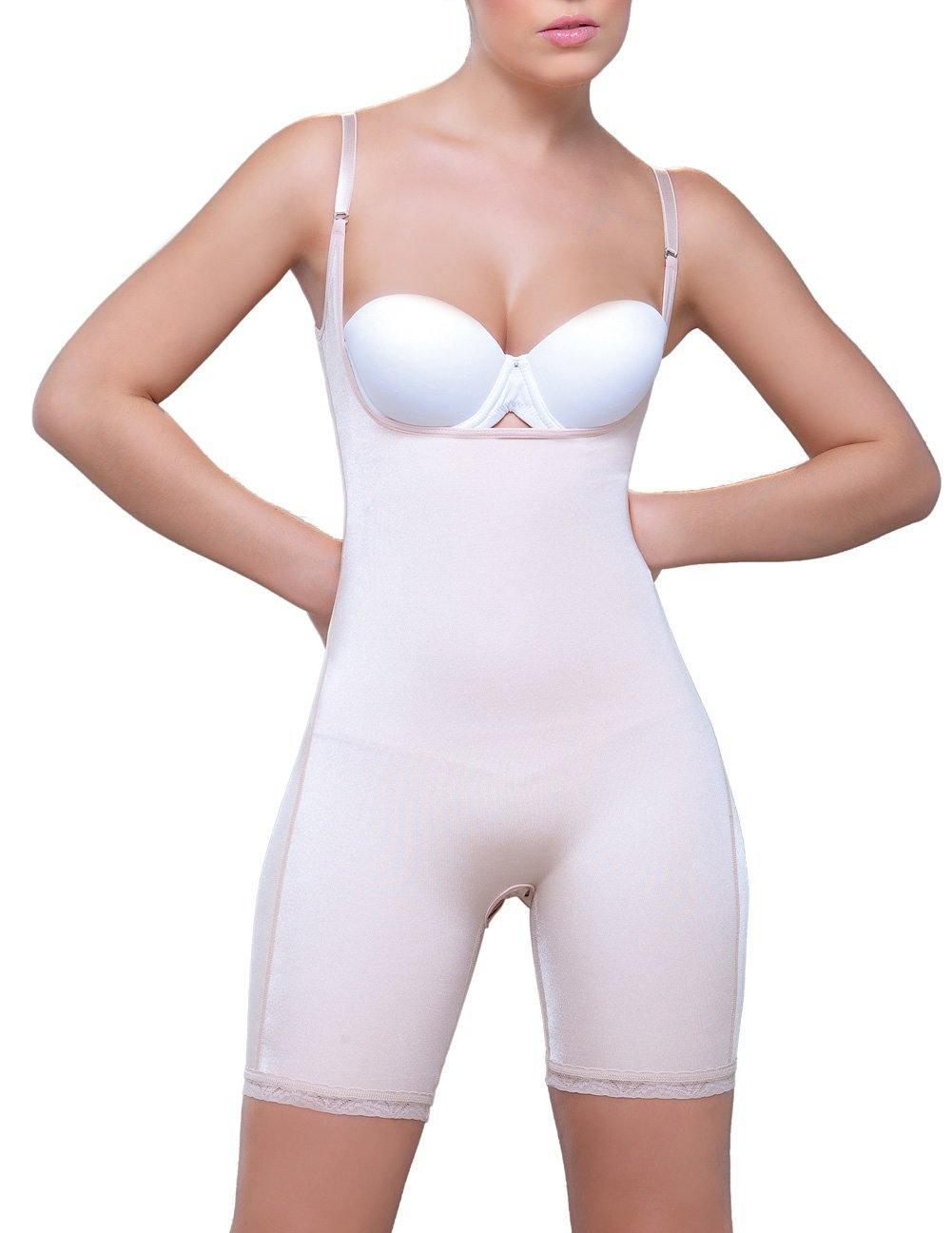 image of product,Amelie Open Bottom Mid thigh Shaper - SEXYEONE 