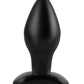 Anal Fantasy Collection Large Silicone Plug - Black - {{ SEXYEONE }}