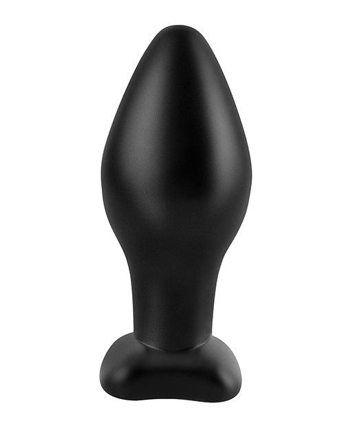 image of product,Anal Fantasy Collection Large Silicone Plug - Black - {{ SEXYEONE }}