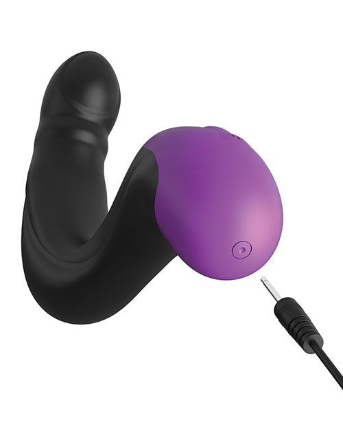 image of product,Anal Fantasy Elite Collection Hyper Pulse P Spot Massager - Black - {{ SEXYEONE }}