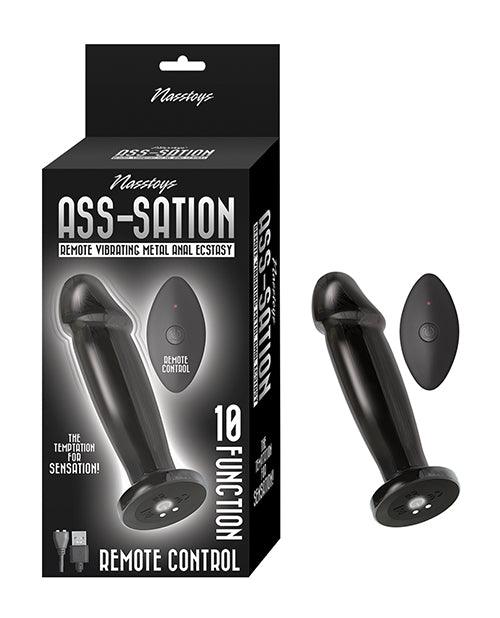 image of product,Ass-sation Remote Vibrating Metal Anal Ecstasy - SEXYEONE
