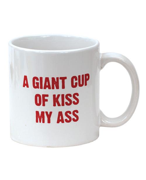 Attitude Mug A Giant Cup Of Kiss My Ass - 22 Oz - SEXYEONE