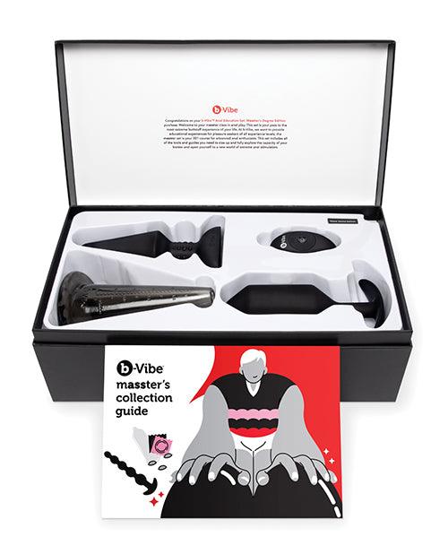image of product,B-vibe Masster's Degree Edition Anal Education Set - {{ SEXYEONE }}
