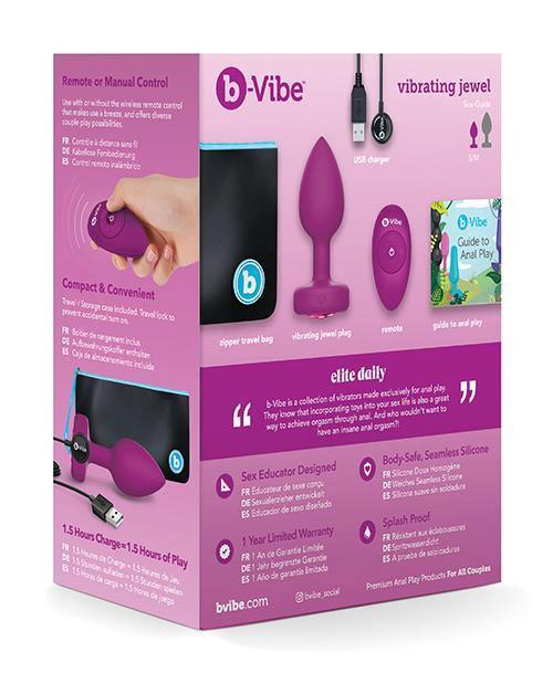 product image,B-vibe Remote Control Vibrating Jewels - SEXYEONE 