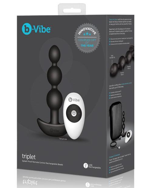 product image, B-vibe Remote Triplet Anal Beads - SEXYEONE