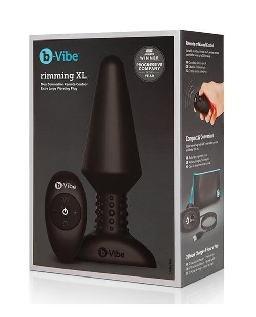 product image, B-Vibe Rimming Plug XL - Black - SEXYEONE