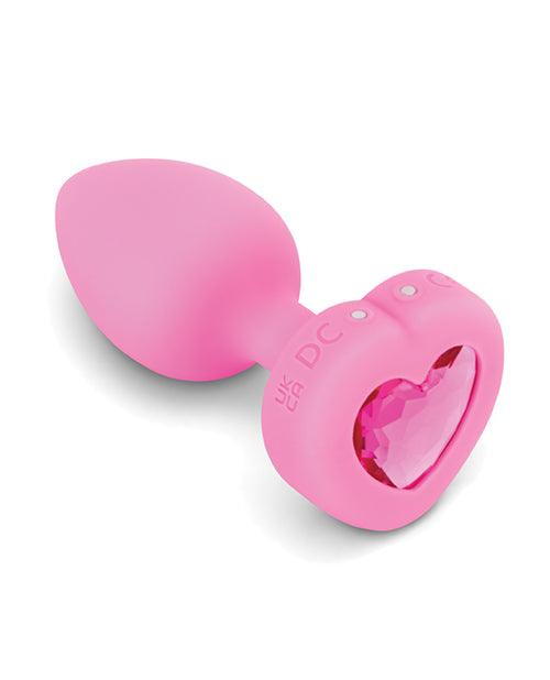 image of product,B-vibe Vibrating Heart Plug - SEXYEONE