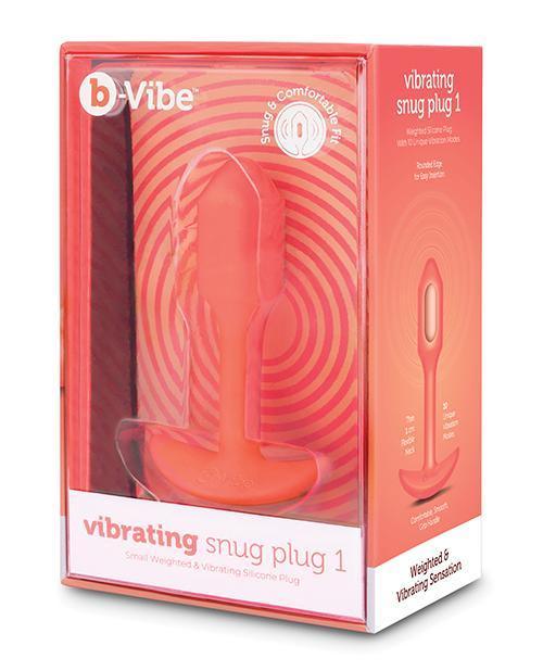 B-vibe Vibrating Snug Plug - SEXYEONE 