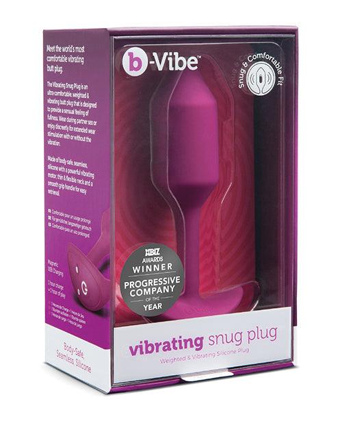 product image, B-vibe Vibrating Weighted Snug Plug Xl - {{ SEXYEONE }}