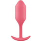 B-vibe Weighted Snug Plug 2 - 114 G - SEXYEONE
