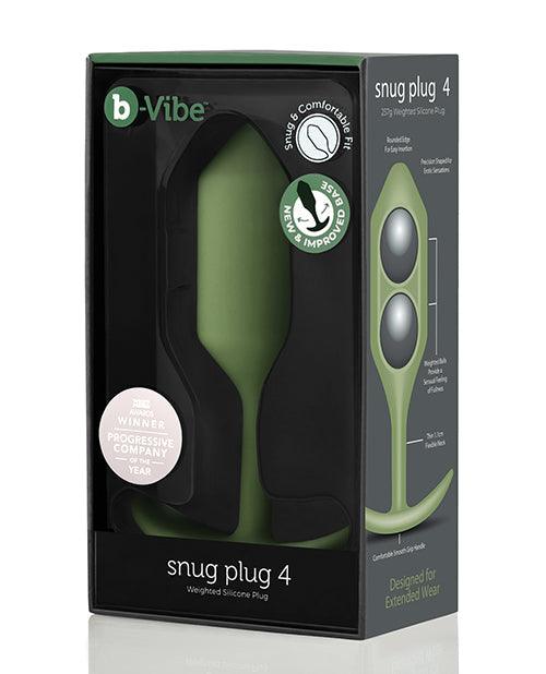 product image, B-vibe Weighted Snug Plug 4 - 257 G - {{ SEXYEONE }}