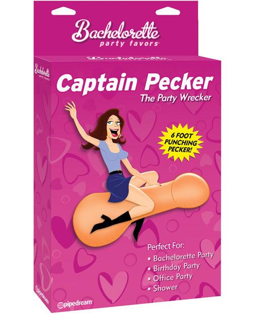 Bachelorette Party Favors Captain Pecker Inflatable - {{ SEXYEONE }}