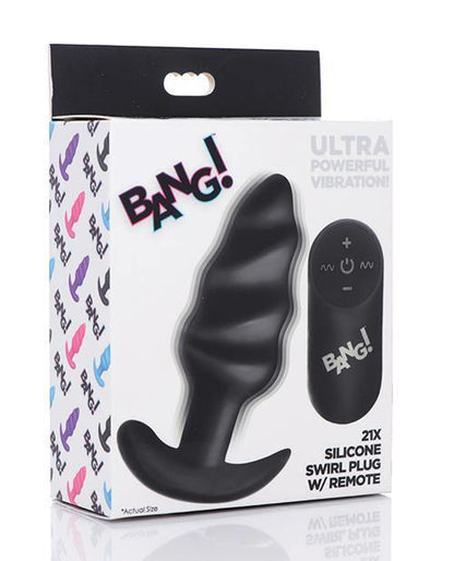 Bang! Vibrating Butt Plug W/remote Control - SEXYEONE 