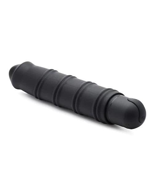 image of product,Bang! Xl Bullet & Swirl Silicone Sleeve - Black - SEXYEONE