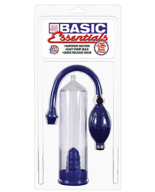 product image, Basic Essentials Pump - Blue - SEXYEONE