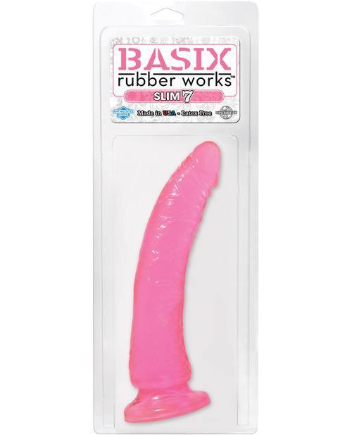 product image, "Basix Rubber Works 7"" Slim Dong" - SEXYEONE