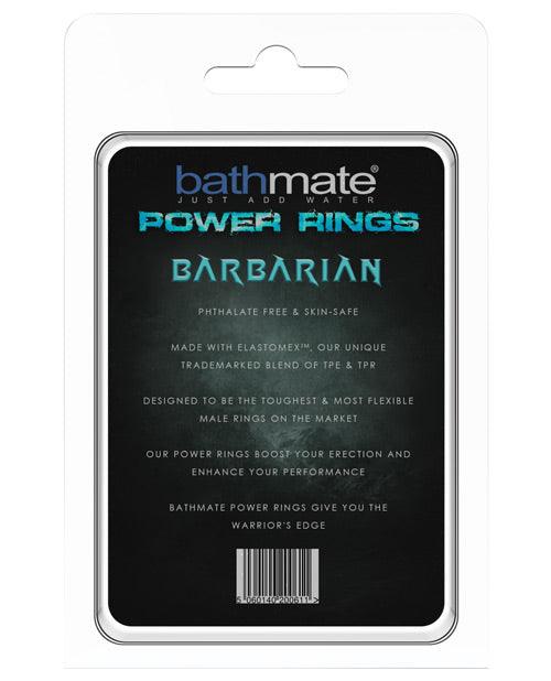 product image,Bathmate Barbarian Cock Ring - Black - {{ SEXYEONE }}