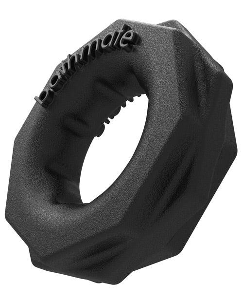 image of product,Bathmate Spartan Cock Ring - Black - {{ SEXYEONE }}