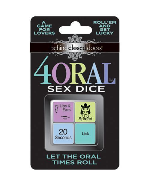 product image, Behind Closed Doors 4 Oral Sex Dice - SEXYEONE 