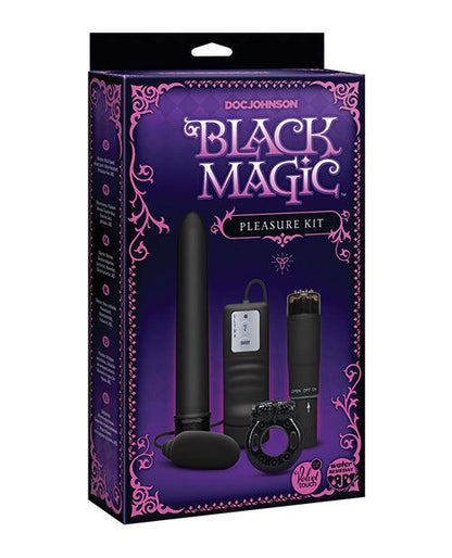 Black Magic Pleasure Kit - Black - {{ SEXYEONE }}