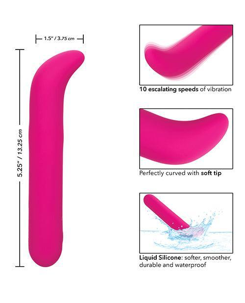 image of product,Bliss Liquid Silicone G Vibe - Pink - SEXYEONE