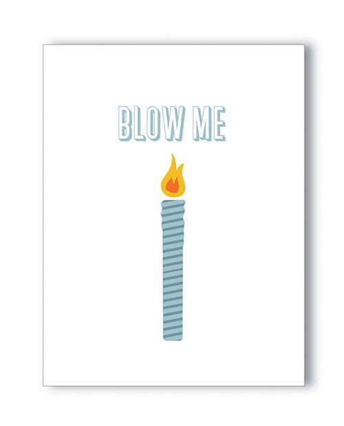 product image, Blow Me Birthday Naughty Greeting Card - SEXYEONE