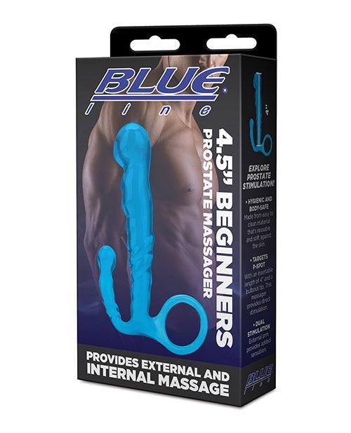 product image, Blue Line C & B 4.5" Beginners Prostate Massager - Jelly Blue - SEXYEONE