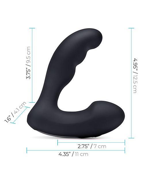 product image,Blue Line Vibrating Prostate Prober W-remote - Black - SEXYEONE