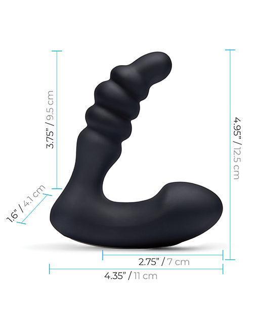 image of product,Blue Line Vibrating Prostate Prodder W-remote - Black - SEXYEONE