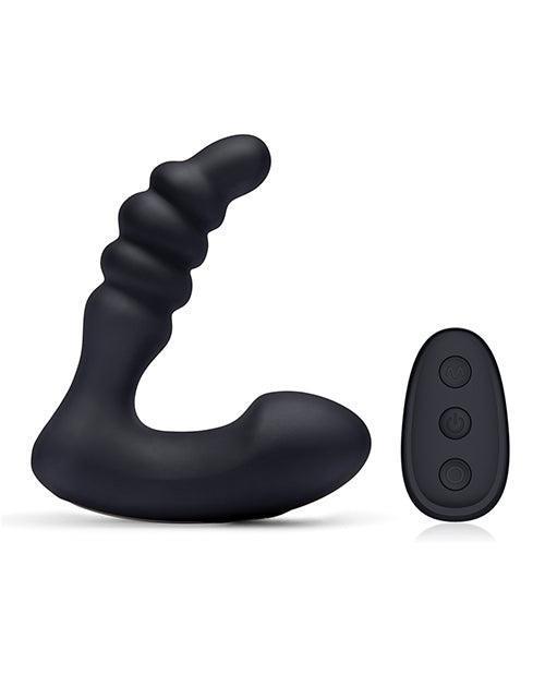 image of product,Blue Line Vibrating Prostate Prodder W-remote - Black - SEXYEONE