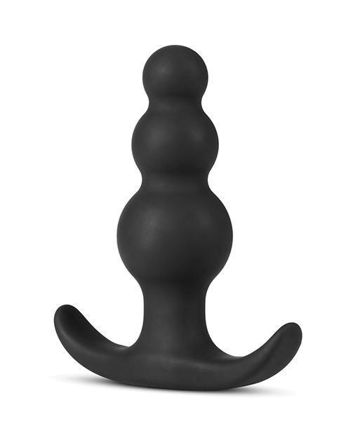 image of product,Blush Anal Adventures Beaded Plug - Black - SEXYEONE 