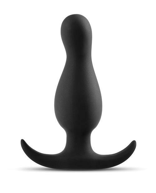 image of product,Blush Anal Adventures Curve Plug - Black - SEXYEONE 
