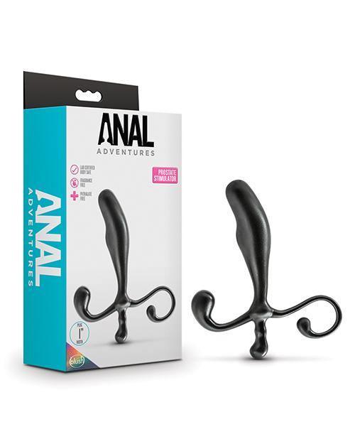 product image, Blush Anal Adventures Prostate Stimulator - Black - SEXYEONE 