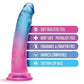 Blush B Yours 7" Beautiful Sky Dildo - Sunset - SEXYEONE