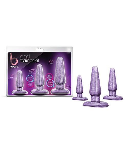product image, Blush B Yours Anal Trainer Kit - Purple Swirl - SEXYEONE
