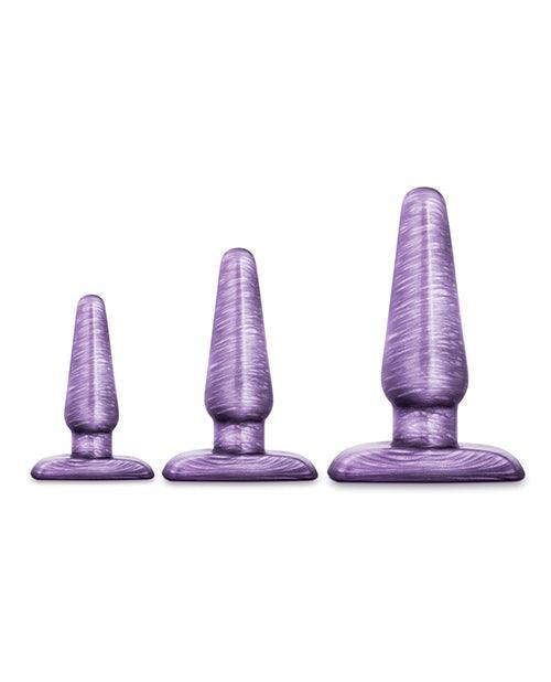 image of product,Blush B Yours Anal Trainer Kit - Purple Swirl - SEXYEONE