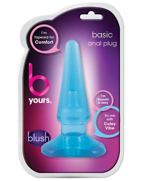 Blush B Yours Basic Anal Plug - SEXYEONE 
