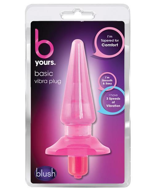 product image, Blush B Yours Basic Vibra Plug - {{ SEXYEONE }}