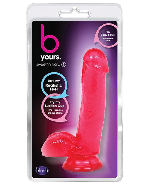 product image, Blush B Yours Sweet 'n Hard 1 W/ Suction Cup - {{ SEXYEONE }}