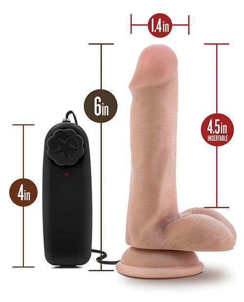 image of product,"Blush Dr. Skin Dr. Rob 6"" Cock W/suction Cup" - SEXYEONE