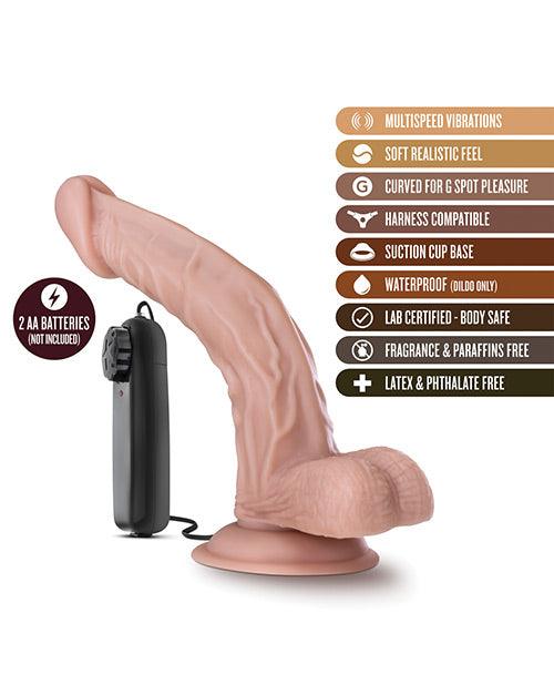 product image,Blush Dr. Skin Dr. Sean 8" Cock W-suction Cup - Vanilla - {{ SEXYEONE }}