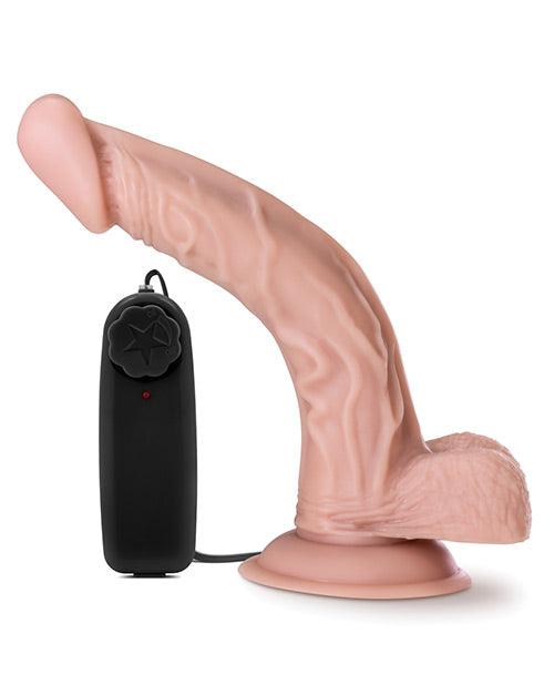image of product,Blush Dr. Skin Dr. Sean 8" Cock W-suction Cup - Vanilla - {{ SEXYEONE }}